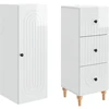 Spintelė 2 pcs 33 x 34,5 x 90 cm Apdirbta mediena