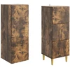 Spintelė 2 pcs 33 x 34,5 x 90 cm Apdirbta mediena
