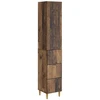 Spintelė 2 pcs 33 x 34,5 x 90 cm Apdirbta mediena