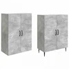 Spintelė 2 pcs 66 x 34,5 x 89,5 cm Apdirbta mediena
