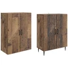 Spintelė 2 pcs 66 x 34,5 x 89,5 cm Apdirbta mediena