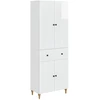Spintelė 2 pcs 66 x 34,5 x 90 cm Apdirbta mediena