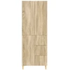 Spintelė 2 pcs 66 x 34,5 x 90 cm Apdirbta mediena