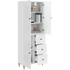 Spintelė 2 pcs 66 x 34,5 x 90 cm Apdirbta mediena
