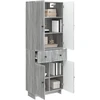 Spintelė 2 pcs 66 x 34,5 x 90 cm Apdirbta mediena