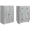 Spintelė 2 pcs 66 x 34,5 x 90 cm Apdirbta mediena