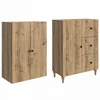 Spintelė 2 pcs 66 x 34,5 x 90 cm Apdirbta mediena