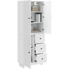 Spintelė 2 pcs 66 x 34,5 x 90 cm Apdirbta mediena
