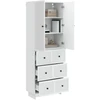Spintelė 2 pcs 66 x 34,5 x 90 cm Apdirbta mediena