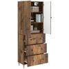 Spintelė 2 pcs 66 x 34,5 x 90 cm Apdirbta mediena