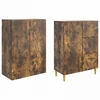 Spintelė 2 pcs 66 x 34,5 x 90 cm Apdirbta mediena