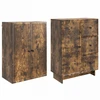Spintelė 2 pcs 66 x 34,5 x 90 cm Apdirbta mediena