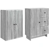 Spintelė 2 pcs 66 x 34,5 x 90 cm Apdirbta mediena