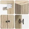Spintelė 2 pcs 66 x 34,5 x 90 cm Apdirbta mediena