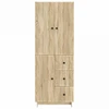 Spintelė 2 pcs 66 x 34,5 x 90 cm Apdirbta mediena
