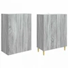 Spintelė 2 pcs 66 x 34,5 x 90 cm Apdirbta mediena
