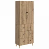 Spintelė 2 pcs 66 x 34,5 x 90 cm Apdirbta mediena
