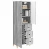 Spintelė 2 pcs 66 x 34,5 x 90 cm Apdirbta mediena
