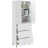 Spintelė 2 pcs 66 x 34,5 x 90 cm Apdirbta mediena
