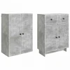 Spintelė 2 pcs 66 x 34,5 x 90 cm Apdirbta mediena