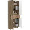 Spintelė 2 pcs 66 x 34,5 x 90 cm Apdirbta mediena