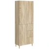 Spintelė 2 pcs 66 x 34,5 x 90 cm Apdirbta mediena