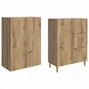 Spintelė 2 pcs 66 x 34,5 x 90 cm Apdirbta mediena