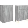 Spintelė 2 pcs 66 x 34,5 x 90 cm Apdirbta mediena