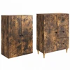 Spintelė 2 pcs 66 x 34,5 x 90 cm Apdirbta mediena