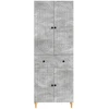 Spintelė 2 pcs 66 x 34,5 x 90 cm Apdirbta mediena
