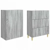 Spintelė 2 pcs 66 x 34,5 x 90 cm Apdirbta mediena
