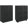 Spintelė 2 pcs 66 x 34,5 x 90 cm Apdirbta mediena
