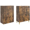 Spintelė 2 pcs 66 x 34,5 x 90 cm Apdirbta mediena