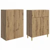 Spintelė 2 pcs 66 x 34,5 x 90 cm Apdirbta mediena