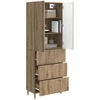 Spintelė 2 pcs 66 x 34,5 x 90 cm Apdirbta mediena