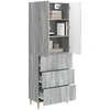 Spintelė 2 pcs 66 x 34,5 x 90 cm Apdirbta mediena