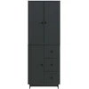 Spintelė 2 pcs 66 x 34,5 x 90 cm Apdirbta mediena