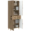 Spintelė 2 pcs 66 x 34,5 x 90 cm Apdirbta mediena