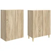 Spintelė 2 pcs 66 x 34,5 x 90 cm Apdirbta mediena