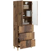 Spintelė 2 pcs 66 x 34,5 x 90 cm Apdirbta mediena