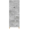 Spintelė 2 pcs 66 x 34,5 x 90 cm Apdirbta mediena