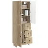 Spintelė 2 pcs 66 x 34,5 x 90 cm Apdirbta mediena