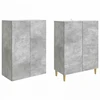 Spintelė 2 pcs 66 x 34,5 x 90 cm Apdirbta mediena