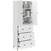 Spintelė 2 pcs 66 x 34,5 x 90 cm Apdirbta mediena