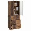 Spintelė 2 pcs 66 x 34,5 x 90 cm Apdirbta mediena