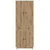Spintelė 2 pcs 66 x 34,5 x 90 cm Apdirbta mediena