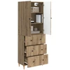 Spintelė 2 pcs 66 x 34,5 x 90 cm Apdirbta mediena