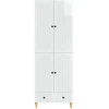 Spintelė 2 pcs 66 x 34,5 x 95 cm Apdirbta mediena