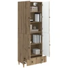 Spintelė 2 pcs 66 x 34,5 x 95 cm Apdirbta mediena