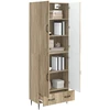 Spintelė 2 pcs 66 x 34,5 x 95 cm Apdirbta mediena
